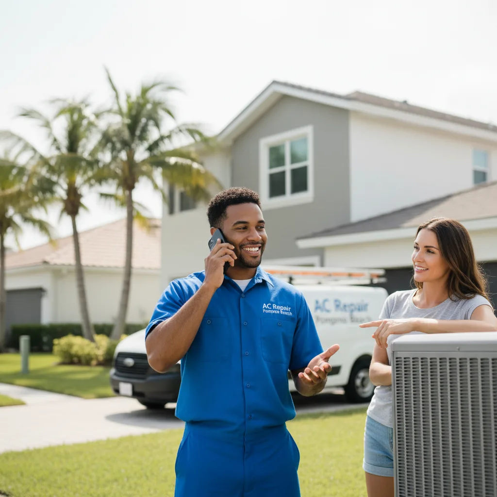 AC Repair Pompano Beach customer support in Harbor City